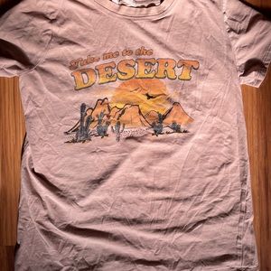 Graphic Tee: the desert is calling